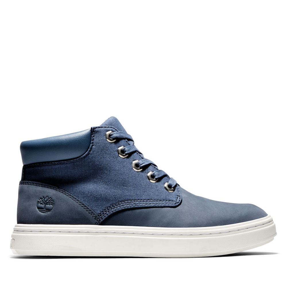 Zapatillas Timberland Mujer Bria High-Top Azules - Chile PZJ-104635